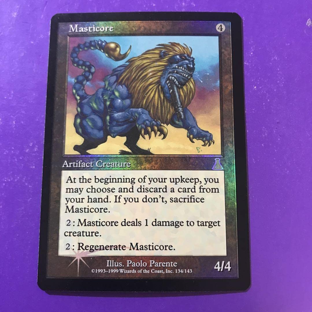 マスティコア/Masticore 英語 foil マスティコア/Masticore【foil】英語版 signed サインド - メルカリ